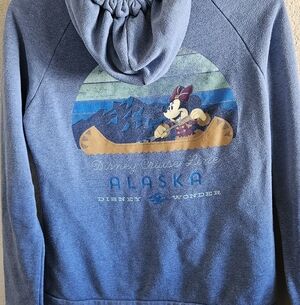 Disney Blue Alaska Adventure Sweater